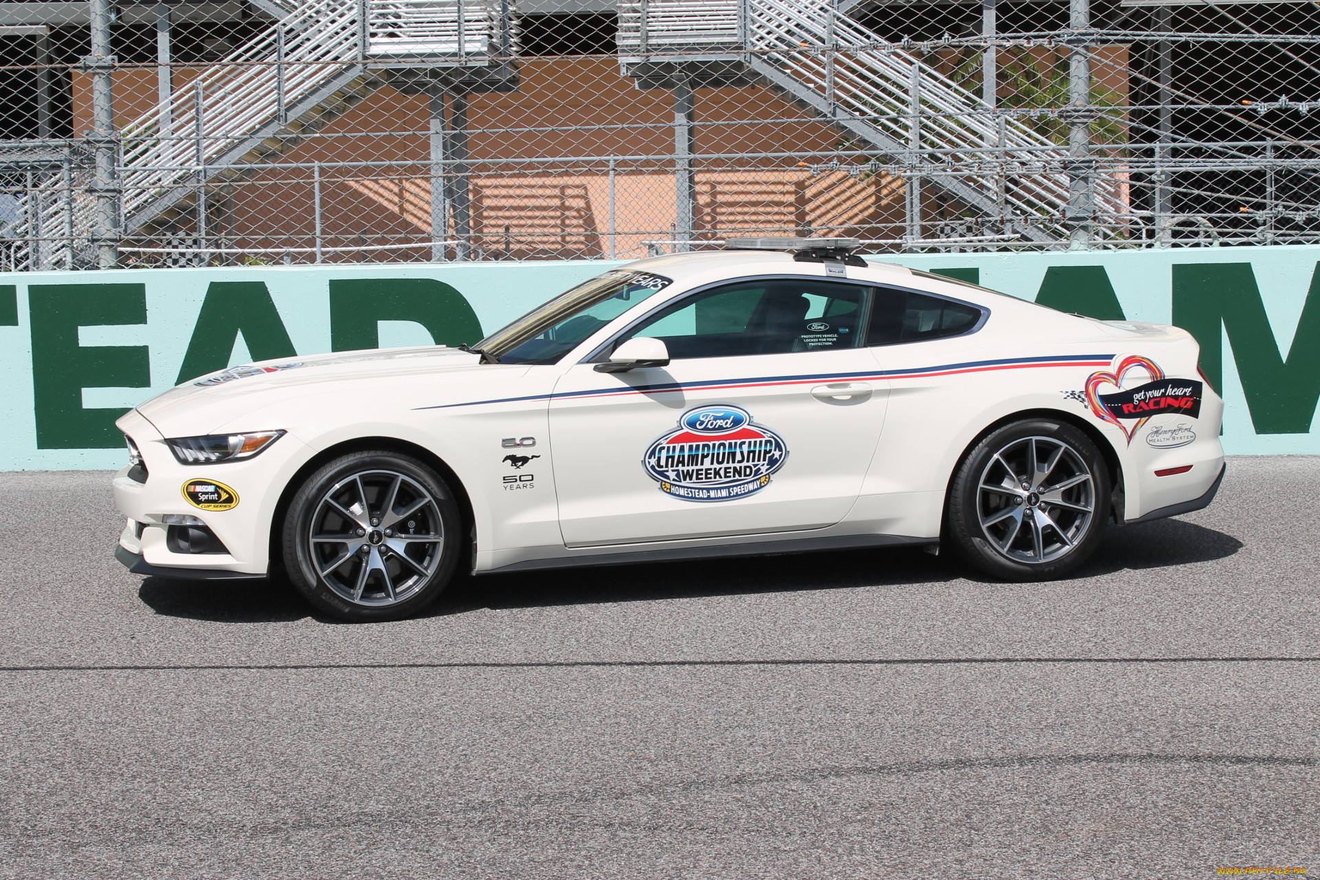 , mustang, car, pace, nascar, 50, years, gt, ford, 2015, 